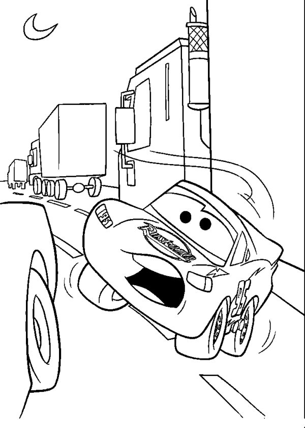 Lightning McQueen Skids
