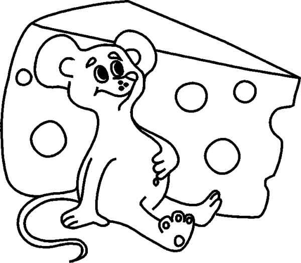 Little Mouse and the Big Piece of Cheese