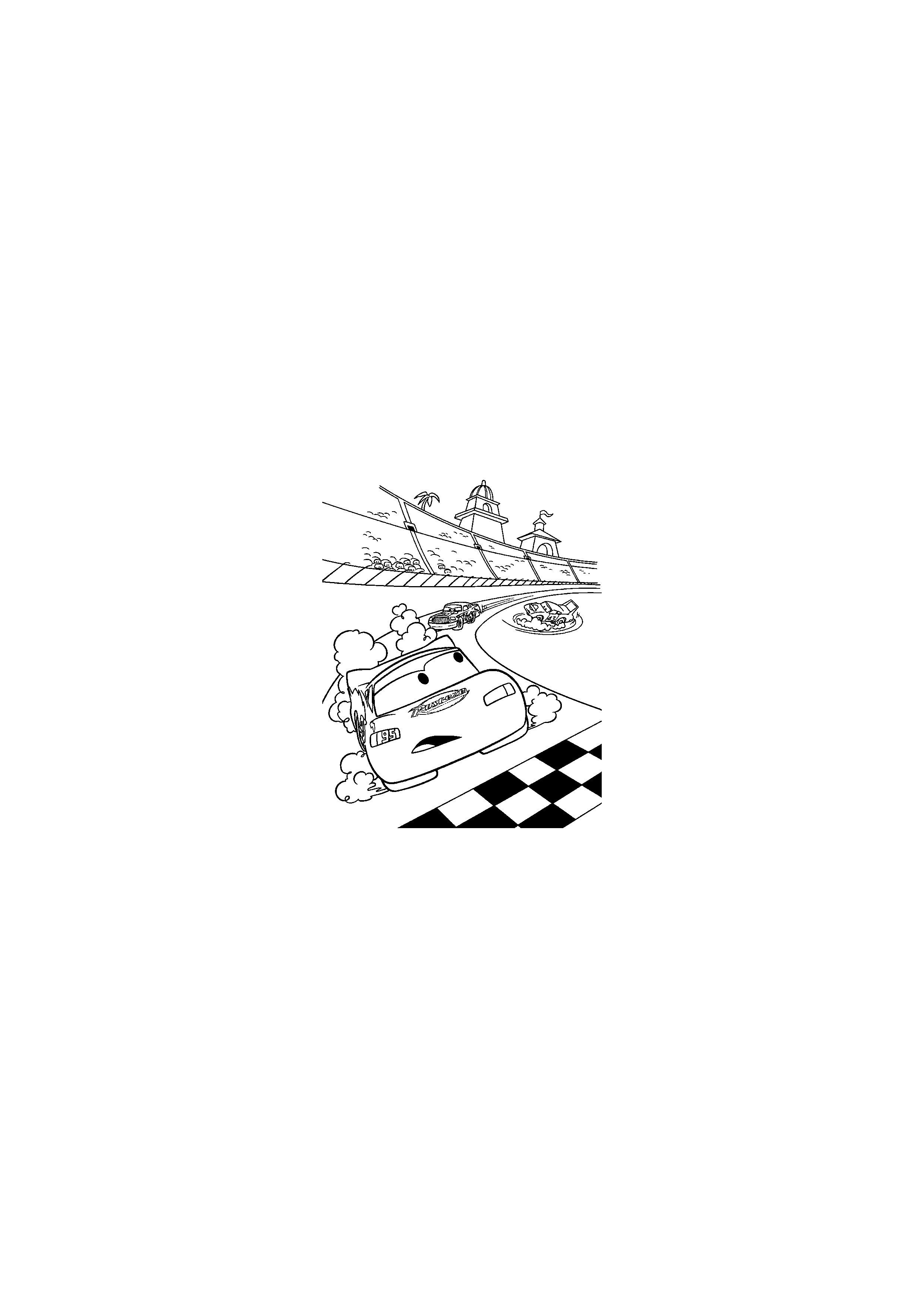 Lightning McQueen Racing