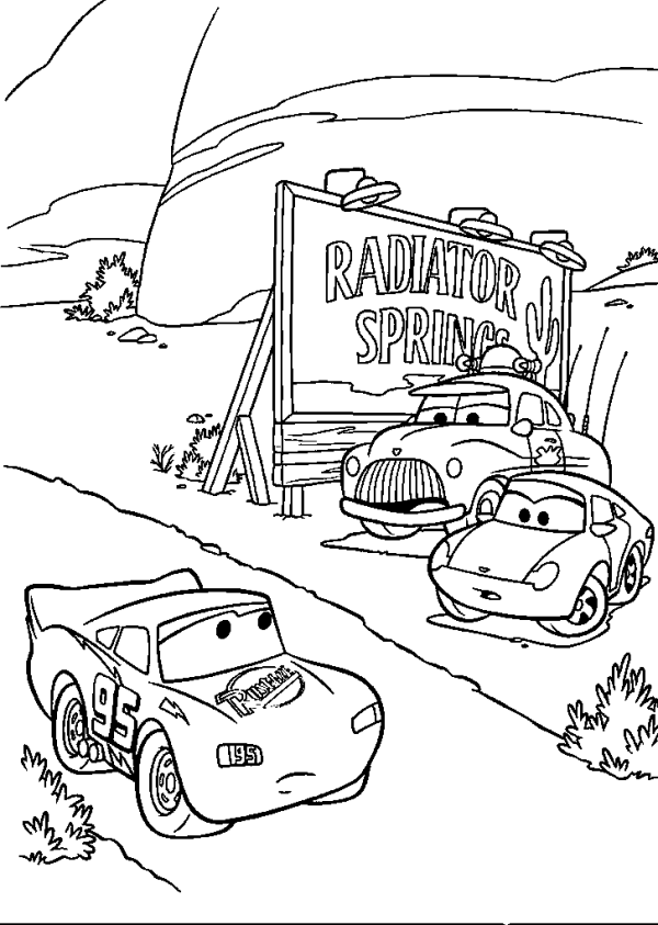 Cars at the City Entrance