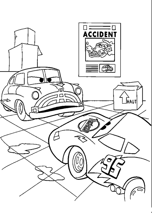 McQueen Chats with Doc Hudson