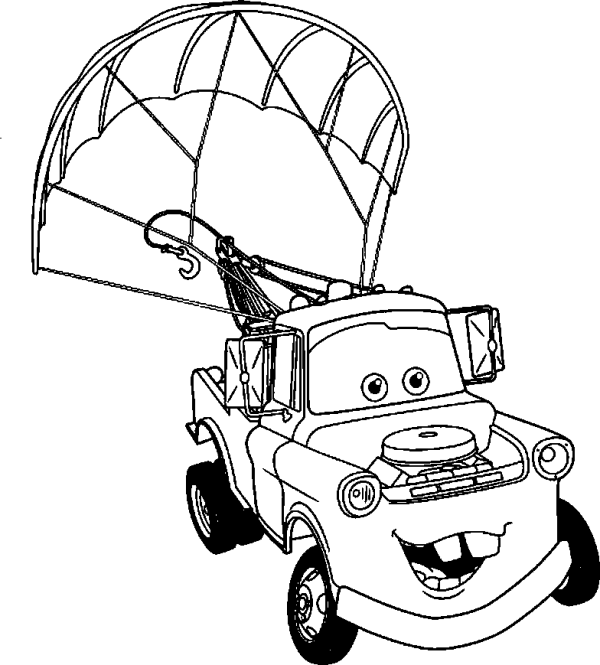 Mater with a Parachute