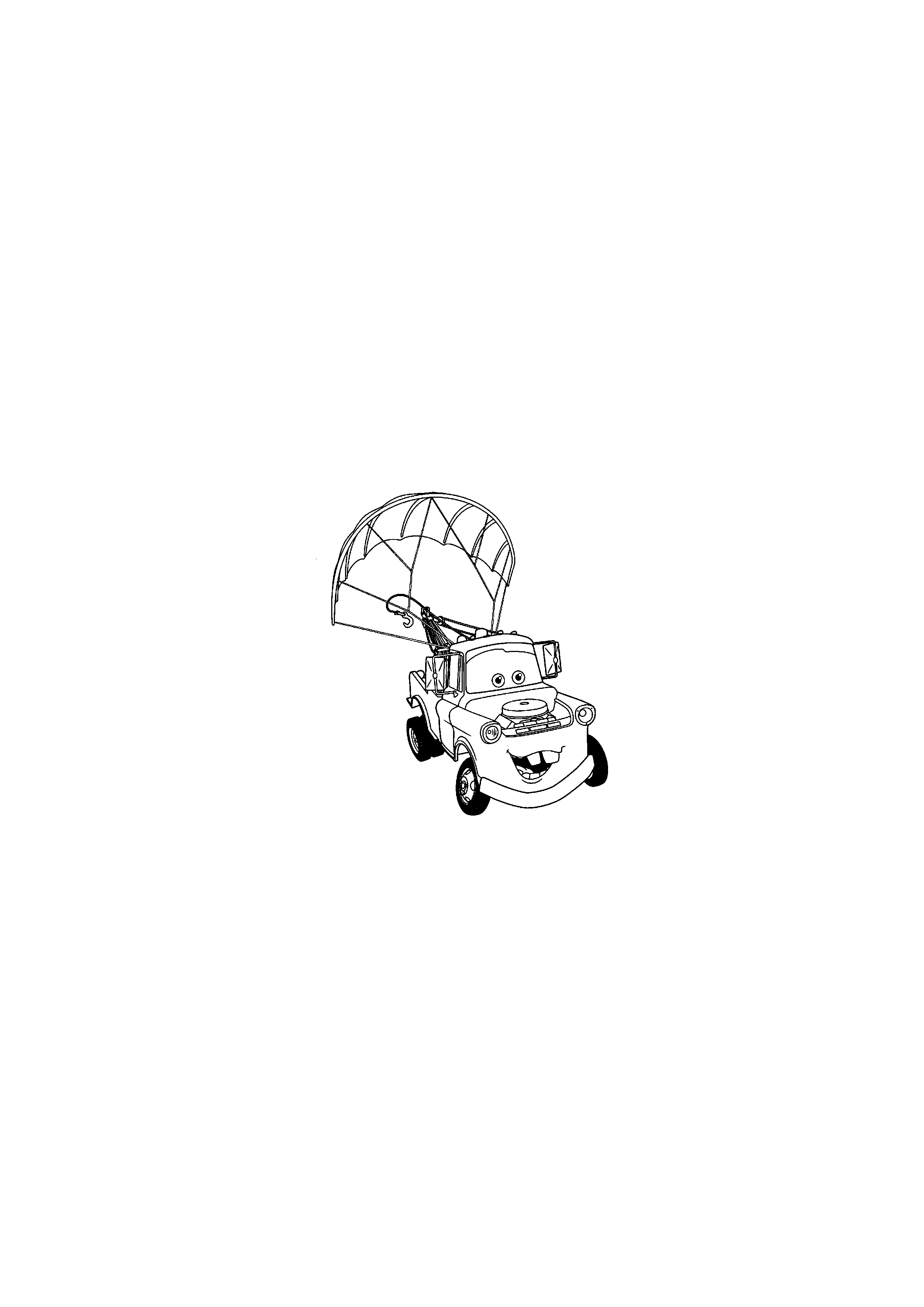 Mater with a Parachute