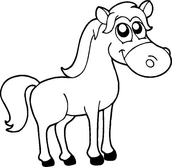 Funny Children's Horse