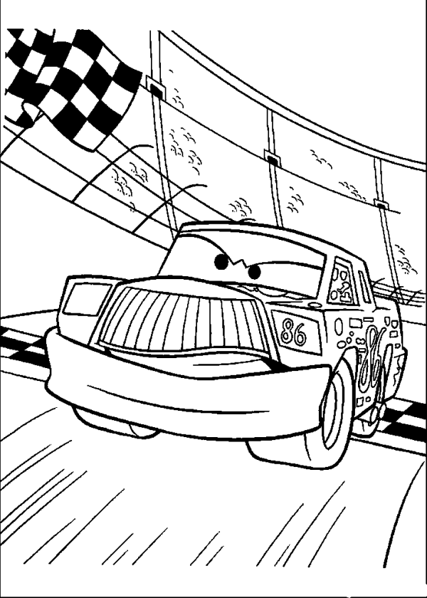 Cars Chico Hiks Participates in the Race
