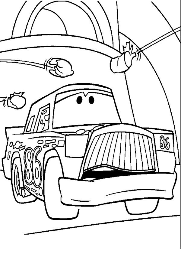 Chick Hicks at the Car Wash