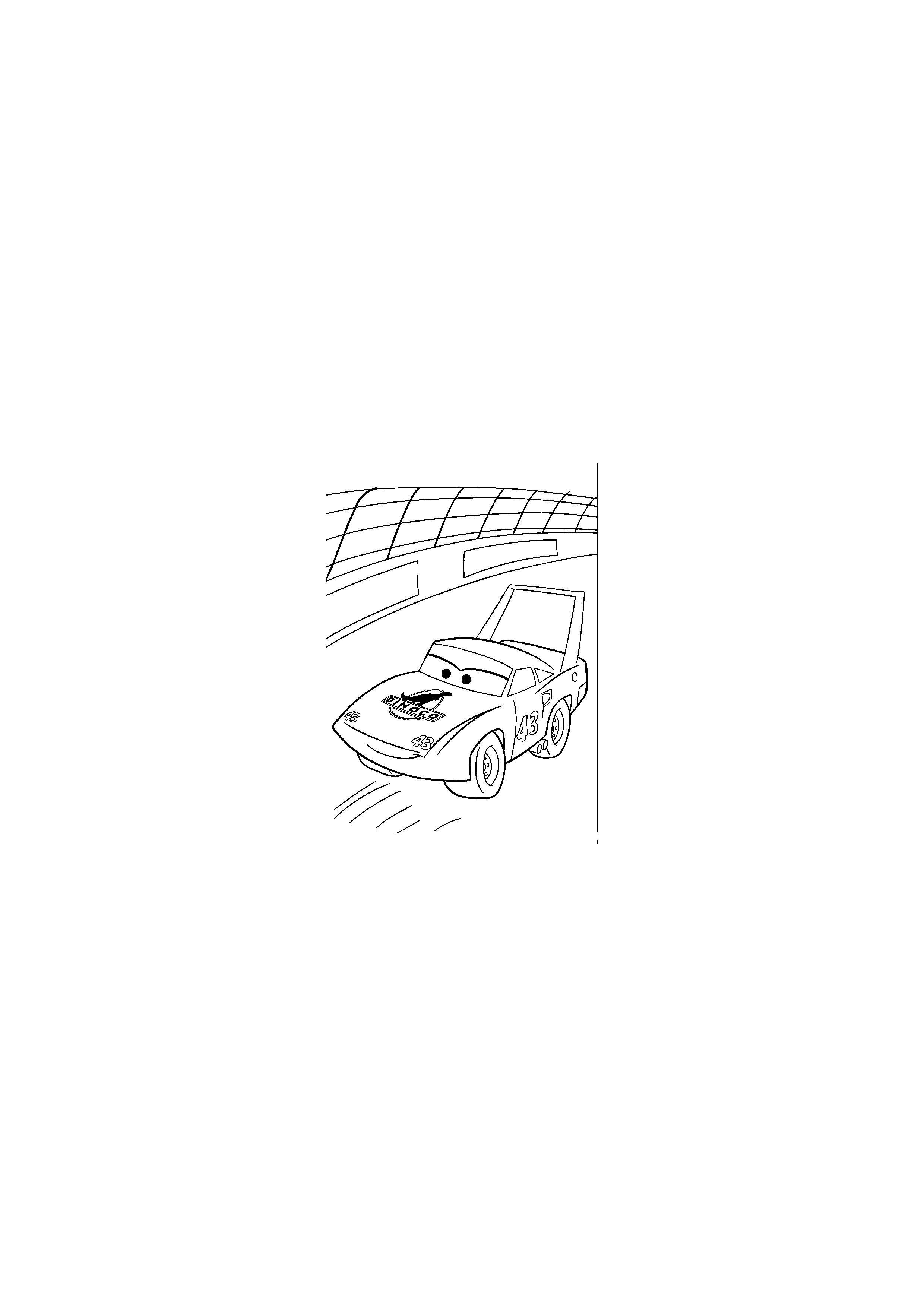 Cars King Dinoco