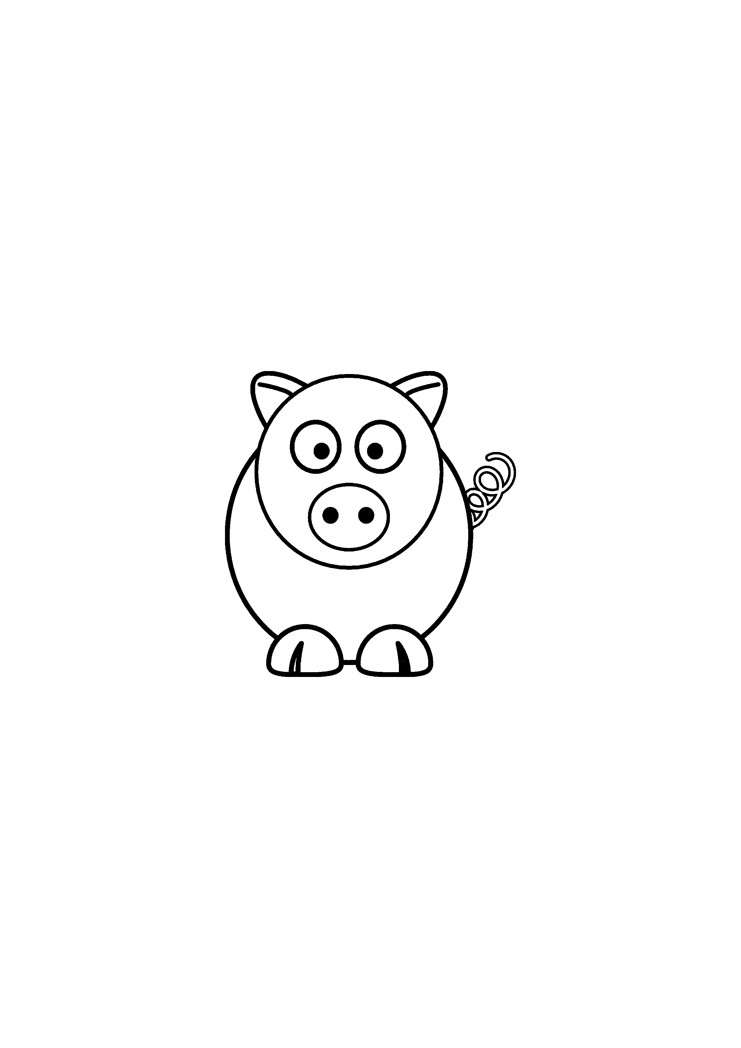 Children's Toy Pig