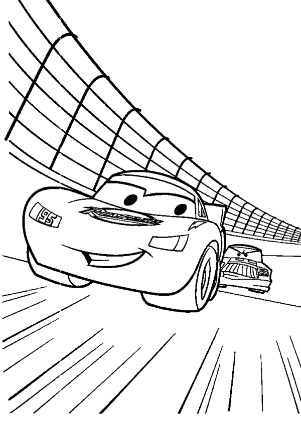 Lightning McQueen Drifting