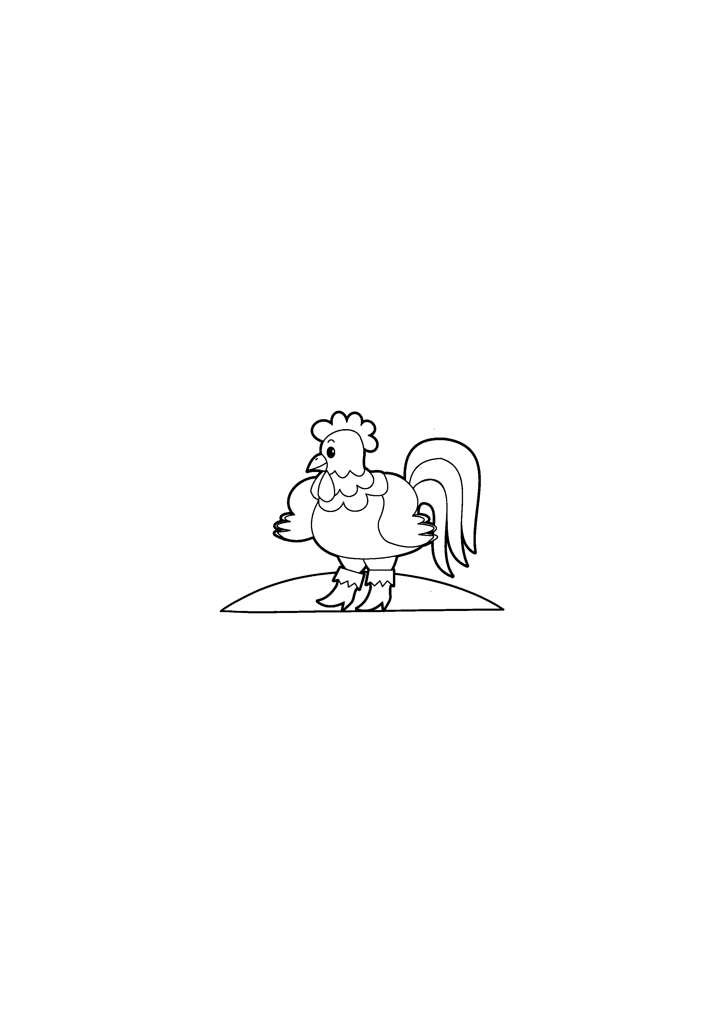 Rooster in Boots