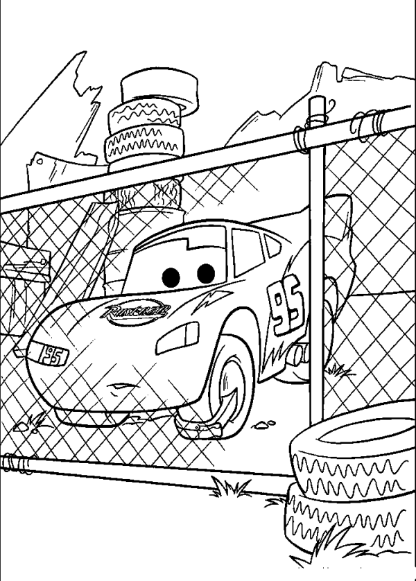 McQueen by the Fence