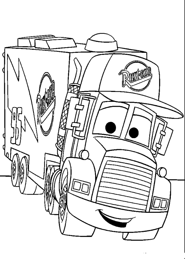 Truck with Mack from Cars