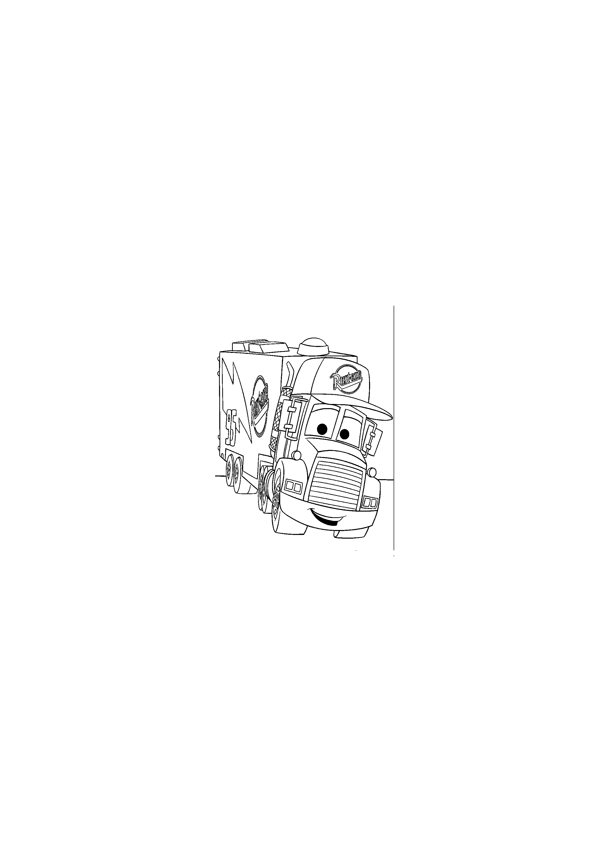 Truck with Mack from Cars