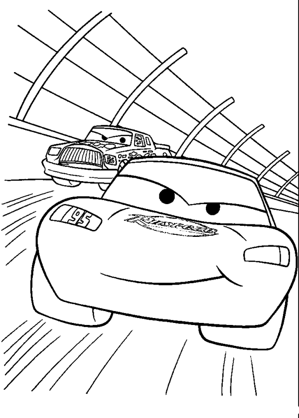 Chasing McQueen in the Race
