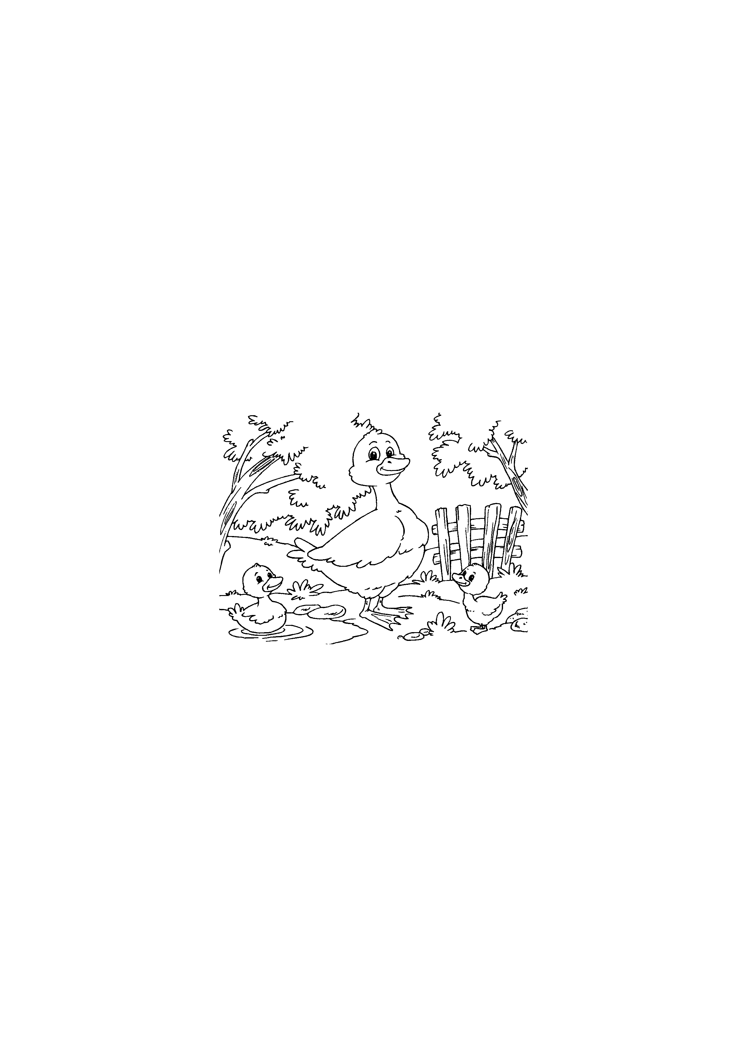Duck with Ducklings