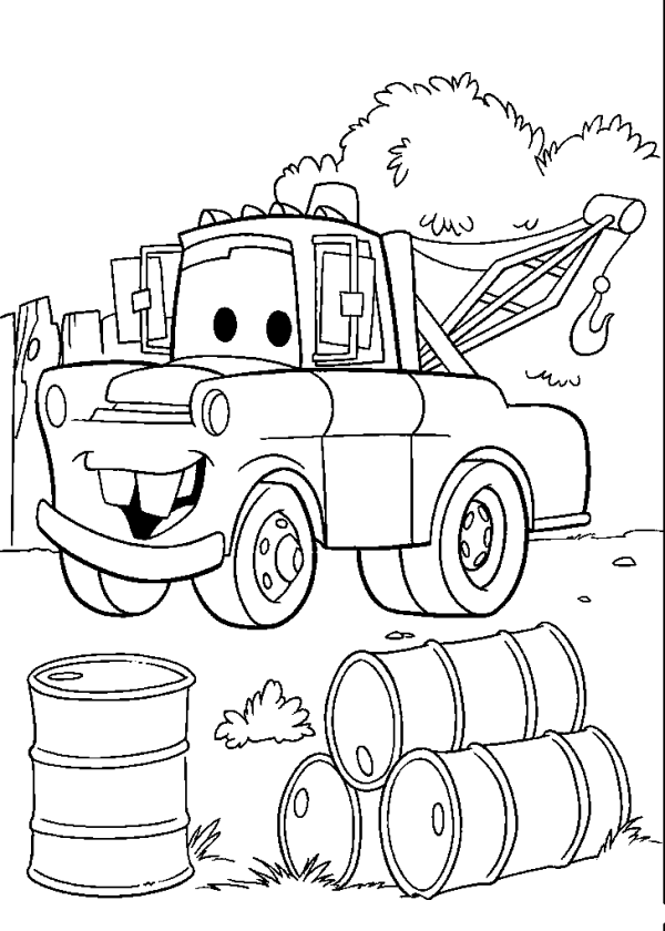 Cheerful Mater at the Barrels