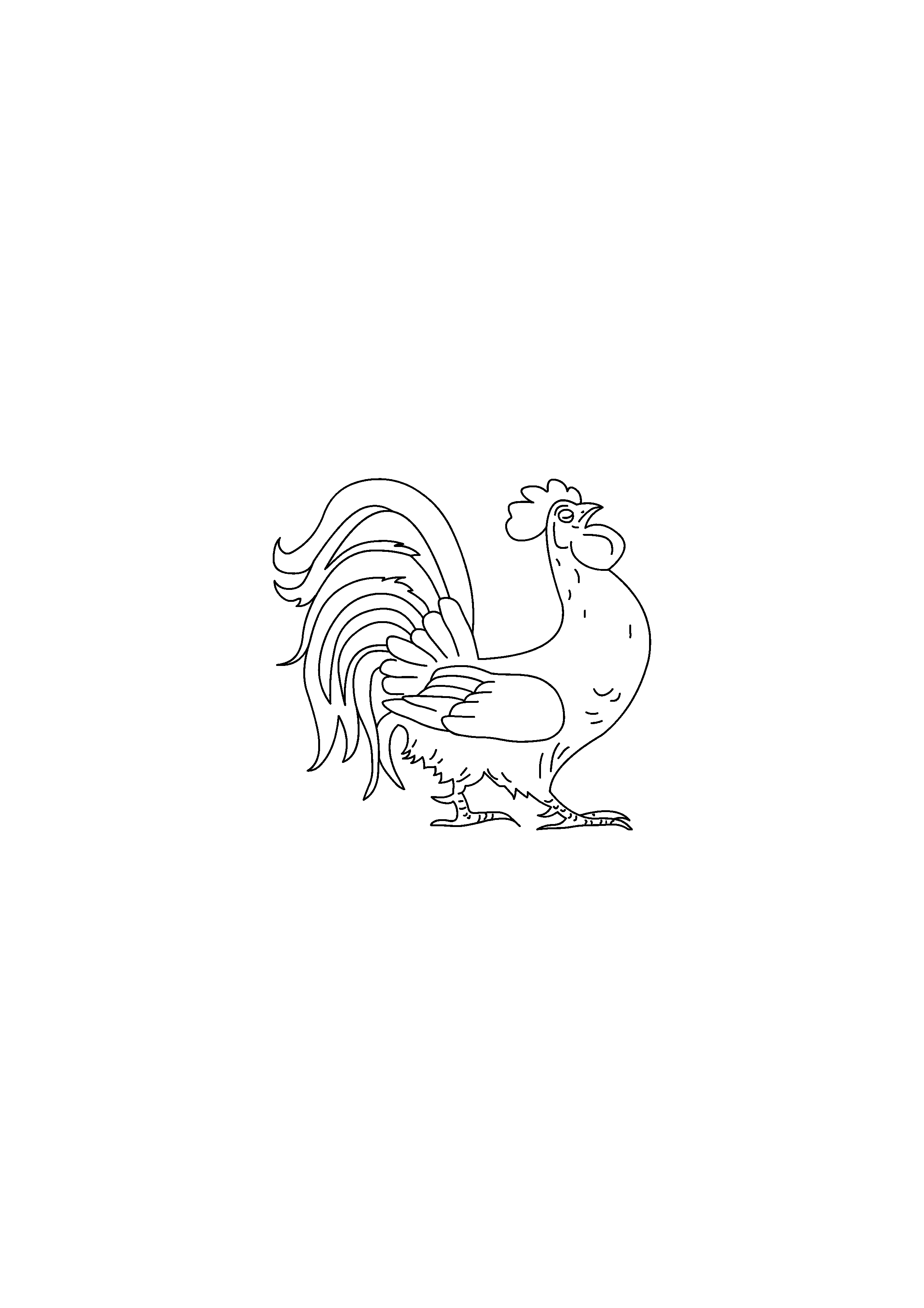 Proud Rooster