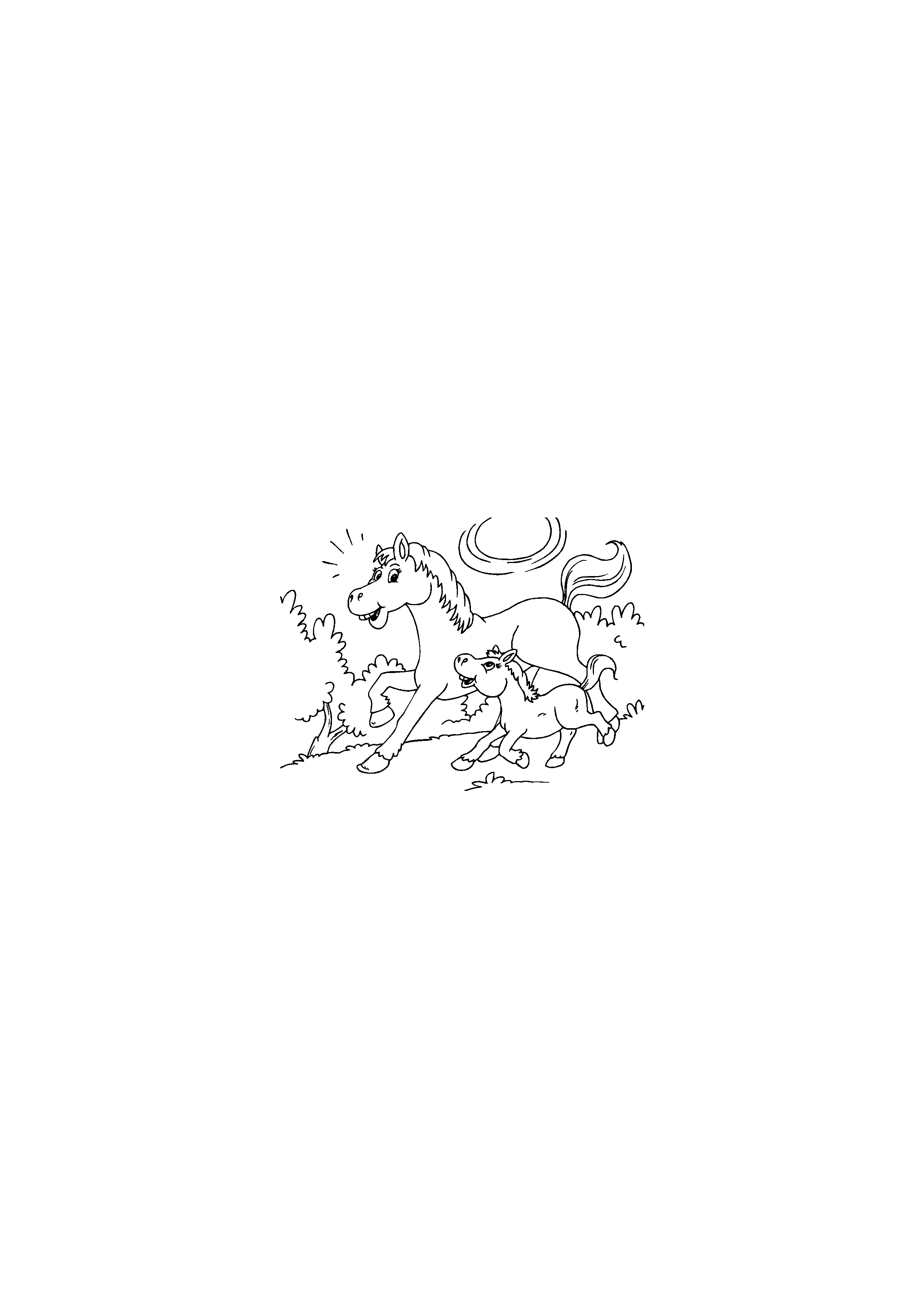Horse with Foal