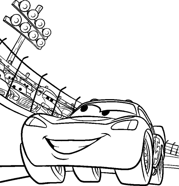Lightning McQueen on Riley