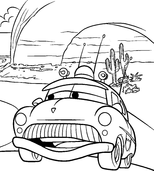 Sheriff from Cars and Cacti