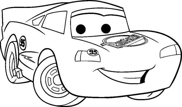 Lightning McQueen is Smiling
