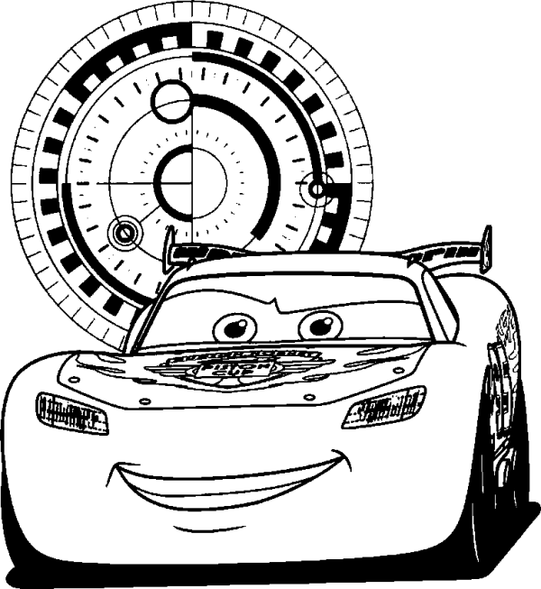 Lightning McQueen and Speedometer