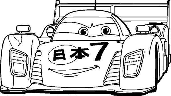 Car with Hieroglyphs