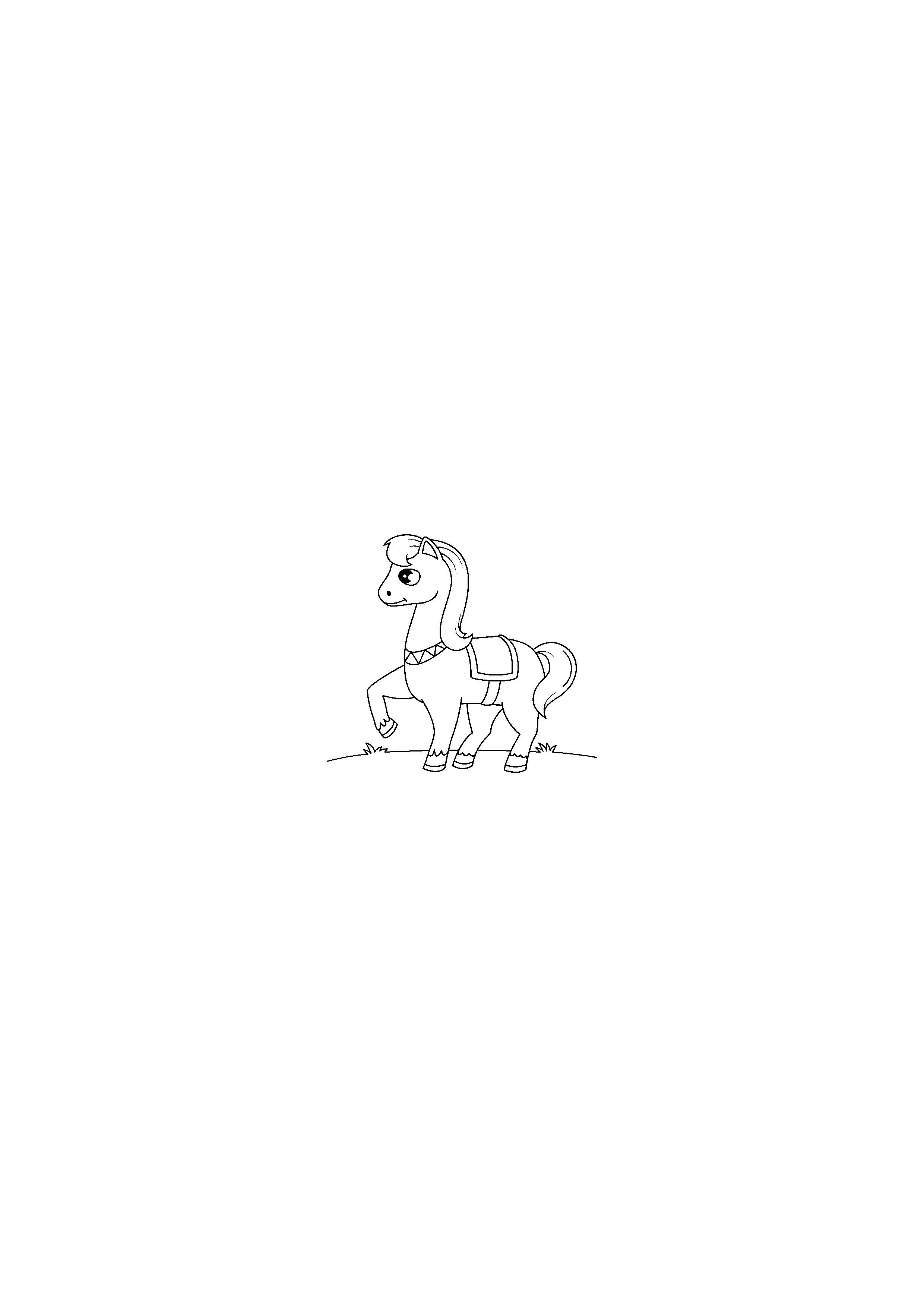 Horse in the Meadow