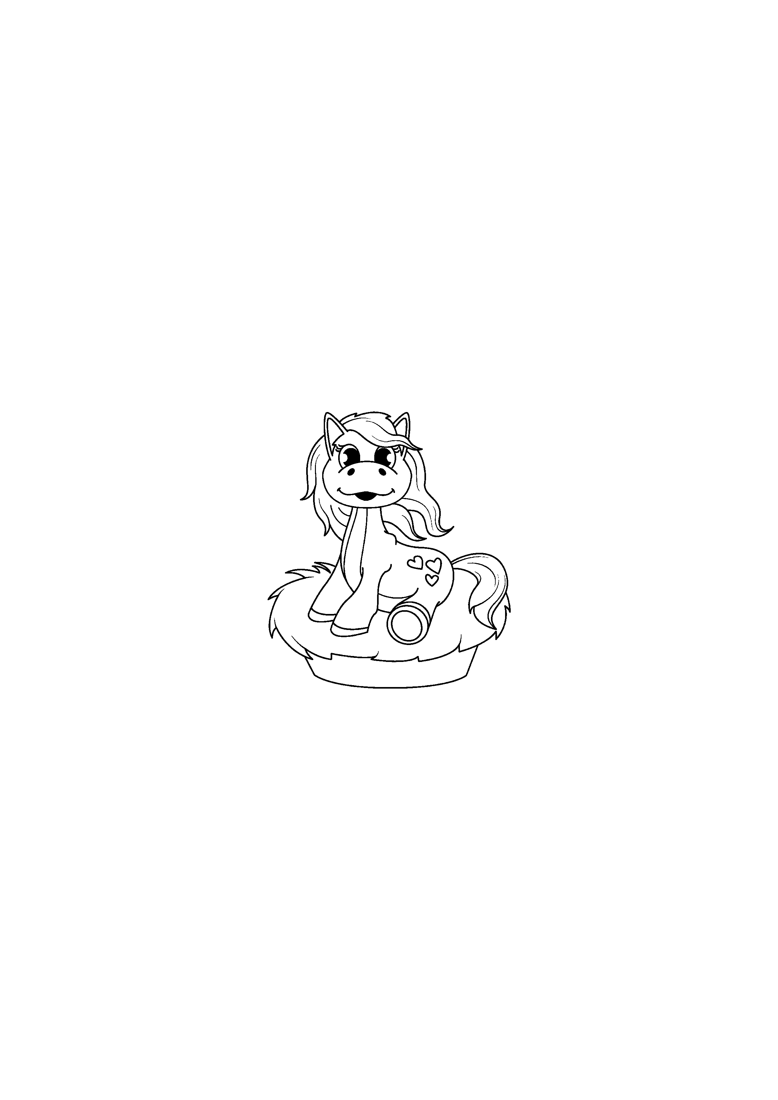 Little Horse with Three Hearts