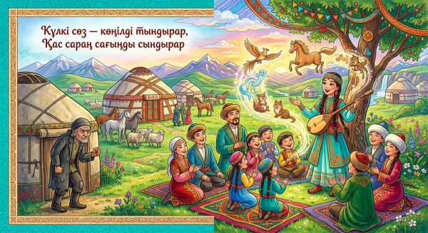 Күлкі сөз — көңілді тындырар, Қас сараң сағыңды сындырар