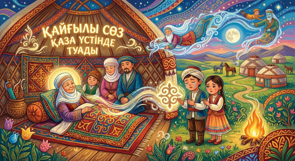 Қайғылы сөз Қаза үстінде туады