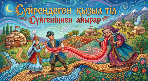 Сүйреңдеген қызыл тіл Сүйгеніңнен айырар;