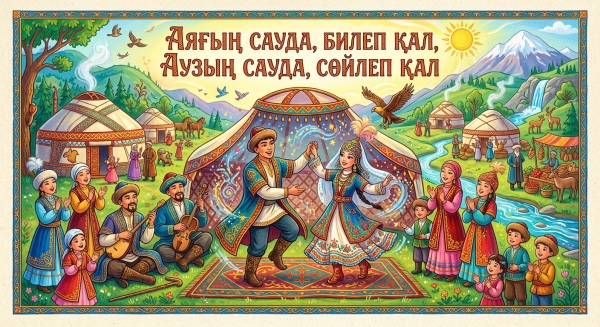 Аяғың сауда, билеп қал, Аузың сауда, сөйлеп қал