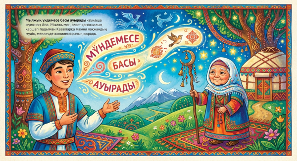 Мылжың үндемесе басы ауырады