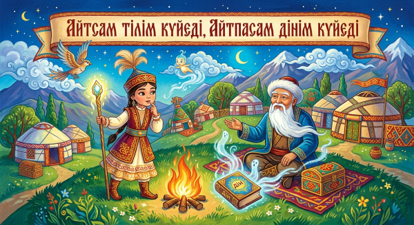 Айтсам тілім күйеді, Айтпасам дінім күйеді
