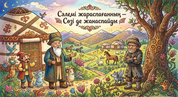 Сәлемі жараспағанның — Сөзі де жанаспайды
