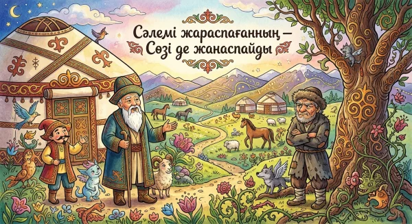 Сәлемі жараспағанның — Сөзі де жанаспайды