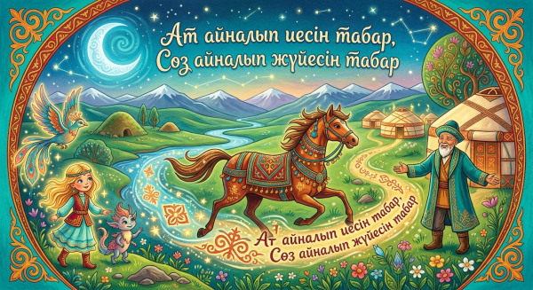 Ат айналып иесін табар, Сөз айналып жүйесін табар