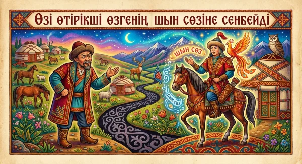 Өзі өтірікші Өзгенің шын сөзіне сенбейді