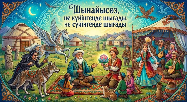 Шынайысөз, не күйінгенде шығады, Несүйінгенде шығады