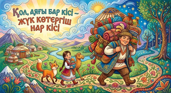 Қол, аяғы бар кісі — Жүк көтергіш нар кісі