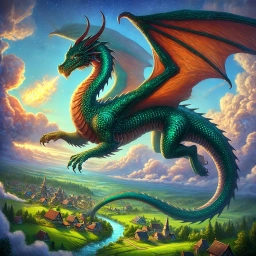 Ауылдың қорғаушысы Айдаһар
