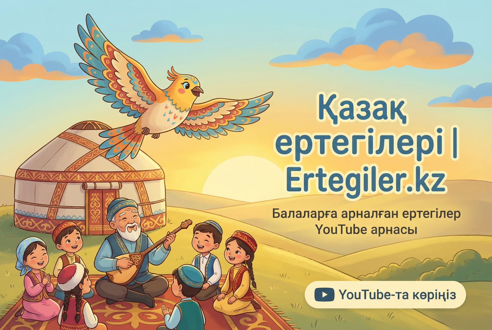 Youtube арнамызға қош келдіңіз! ертегісі