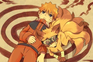 Naruto is the protector of the village of Konoha.