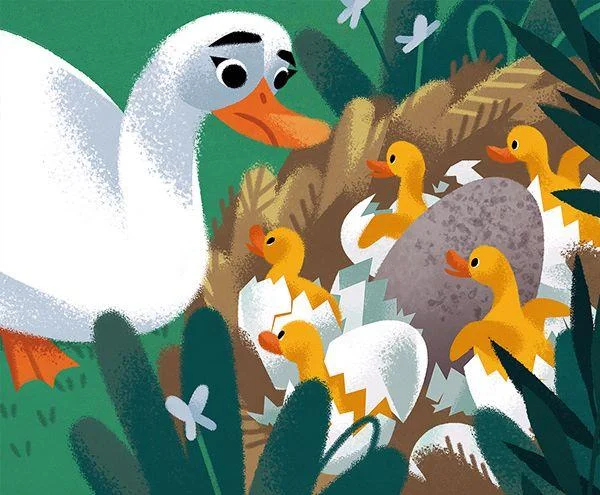 ұсқынсыз үйрек балапаны