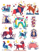 Жыл басына таласқан хайуанаттар