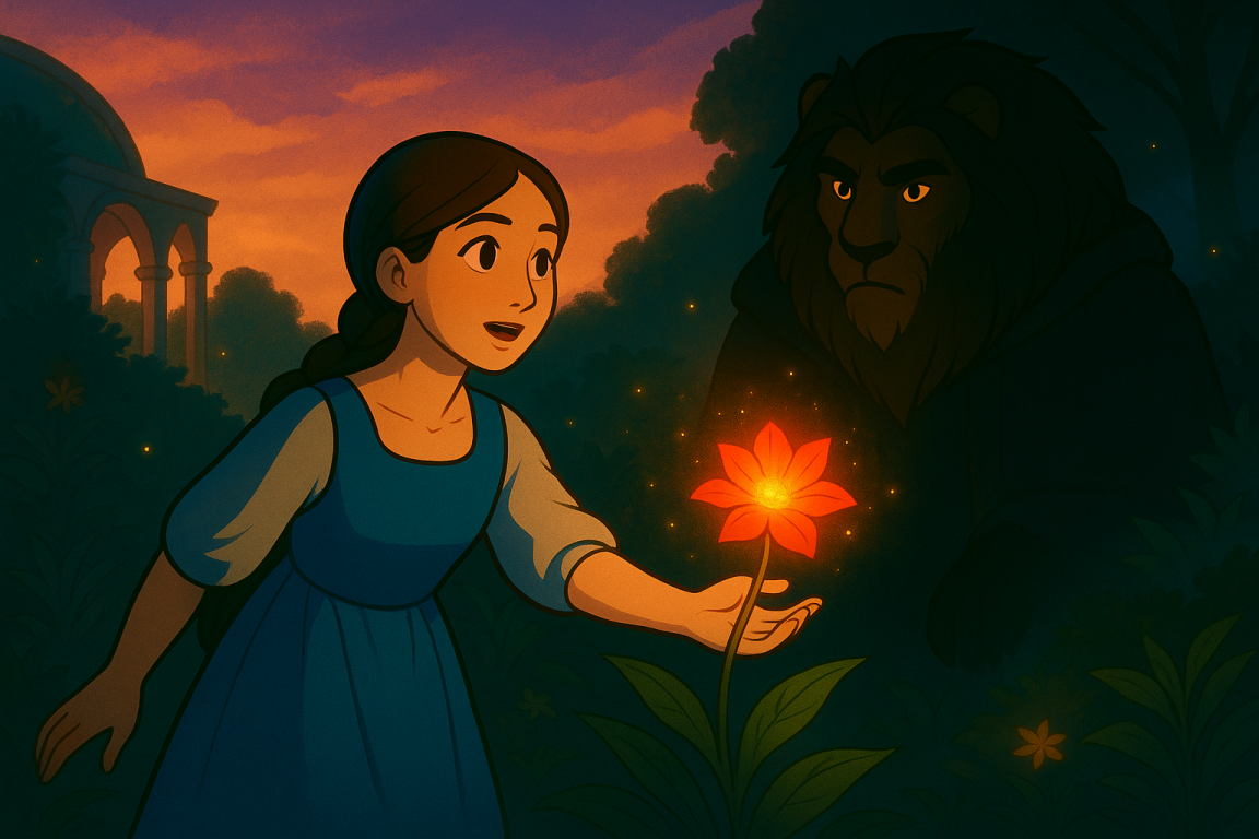 The scarlet flower