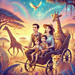 Family safari trip