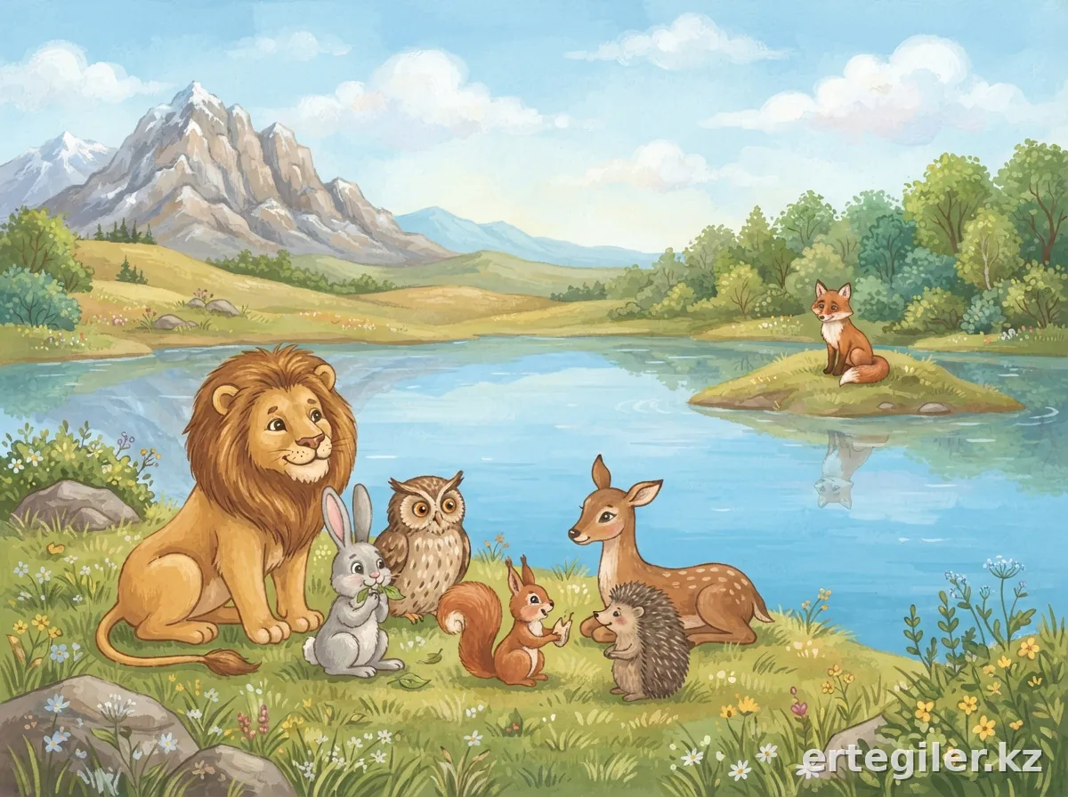Animals united, Maksat left alone.