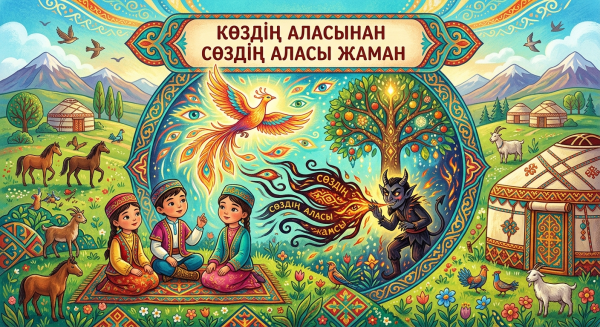Көздің аласынан Сөздің аласы жаман